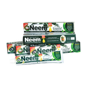 Neem Essential Toothpaste – Pack of 6 | Fluoride-Free Herbal Formula with Black Seed & Clove | Natural Freshening & Cleansing