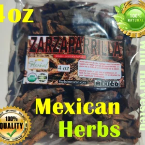 Zarzaparrilla Root (Sarsaparilla) 4oz | Smilax aspera Herbal Tea | Natural Iron & Blood Cleanser | Detox, Energy & Skin Support